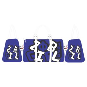 Zeta Phi Beta Sublimation Duffle Bag