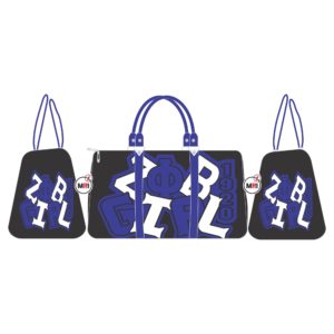 Zeta Phi Beta Sublimation Duffle Bag