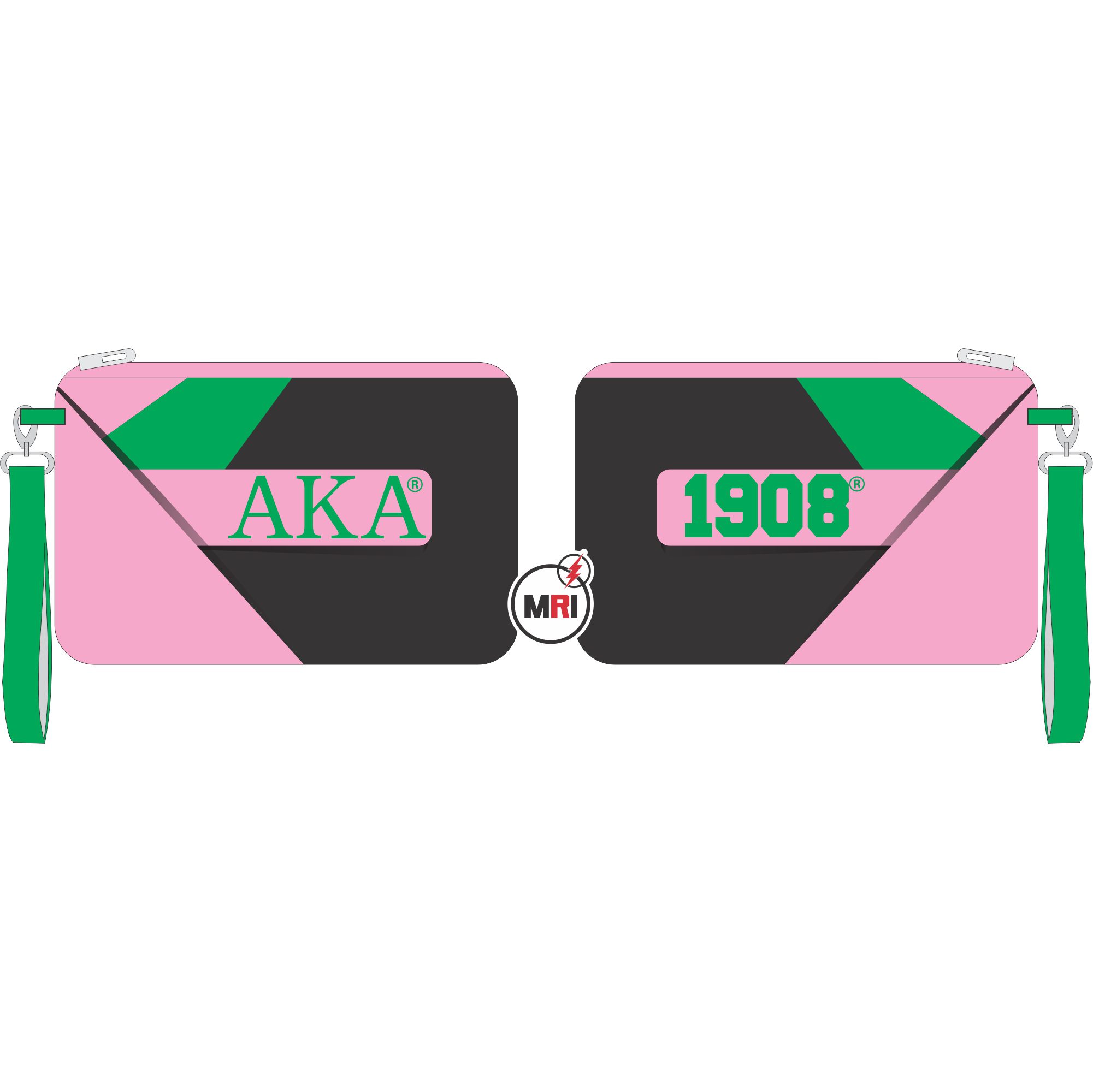 Alpha Kappa Alpha Hand Wristlet