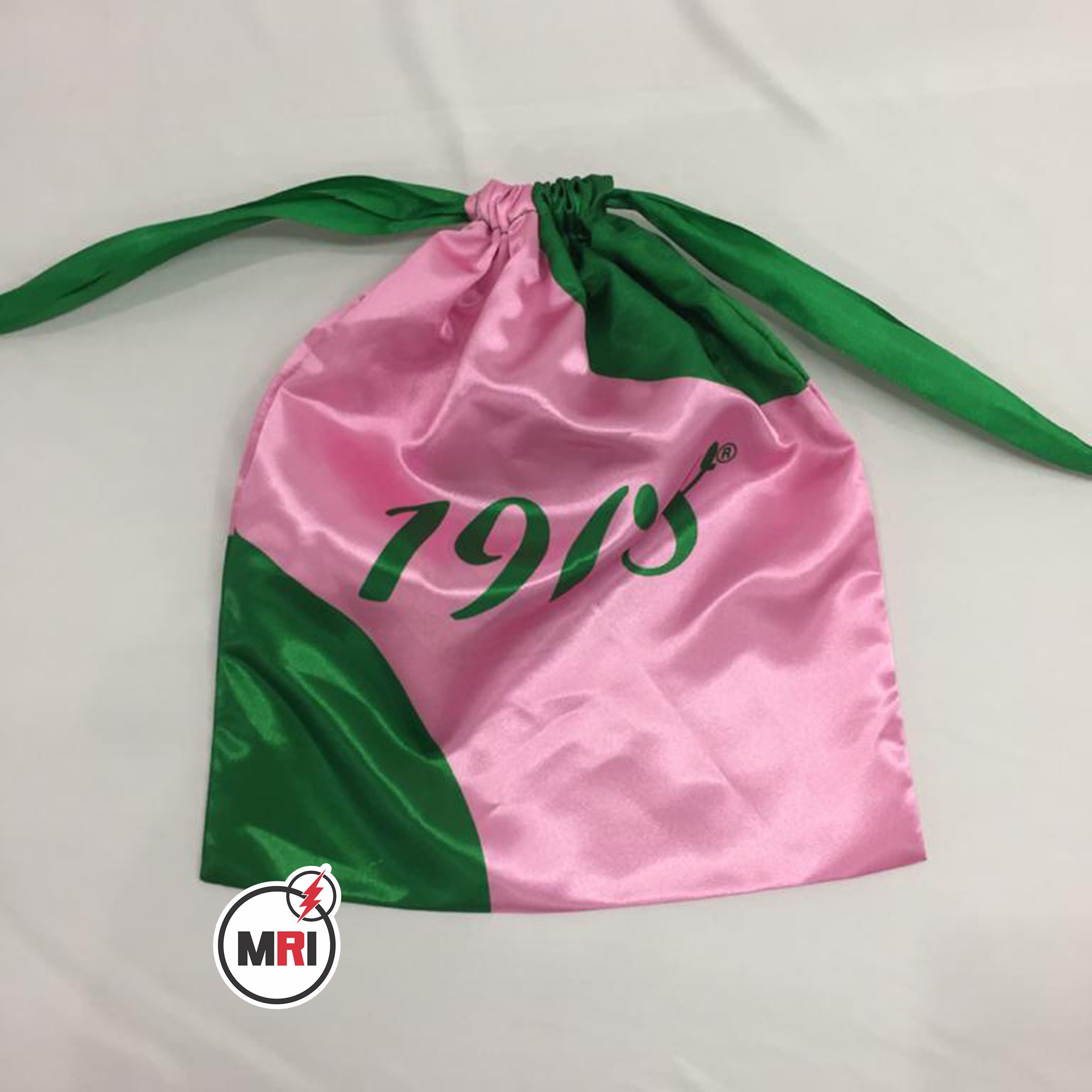 Alpha Kappa Alpha Silk Shoe Bag - Image 4