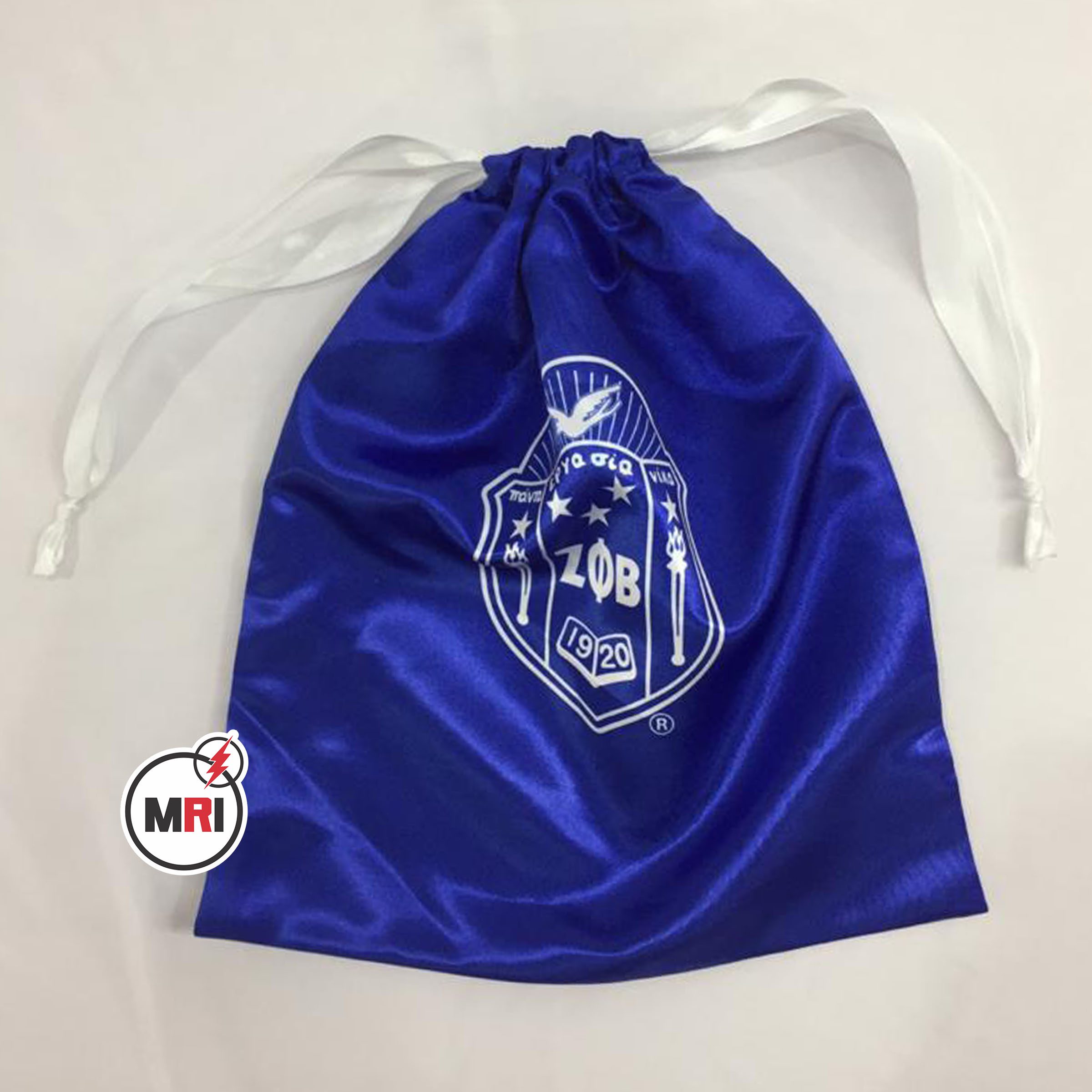 Zeta Phi Beta Silk Shoe Bag - Image 3