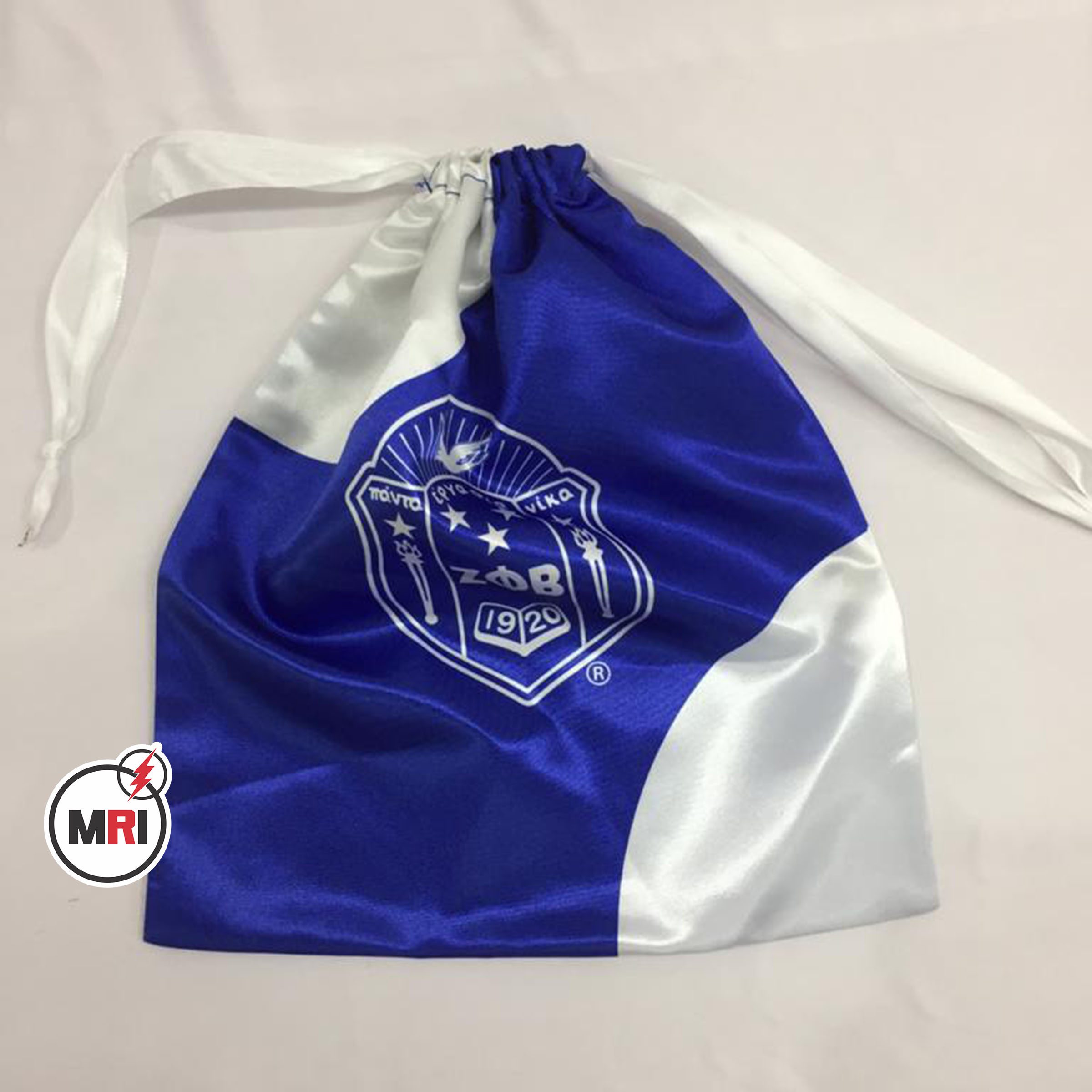 Zeta Phi Beta Silk Shoe Bag - Image 4