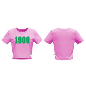 Alpha Kappa Alpha Crop T-Shirt