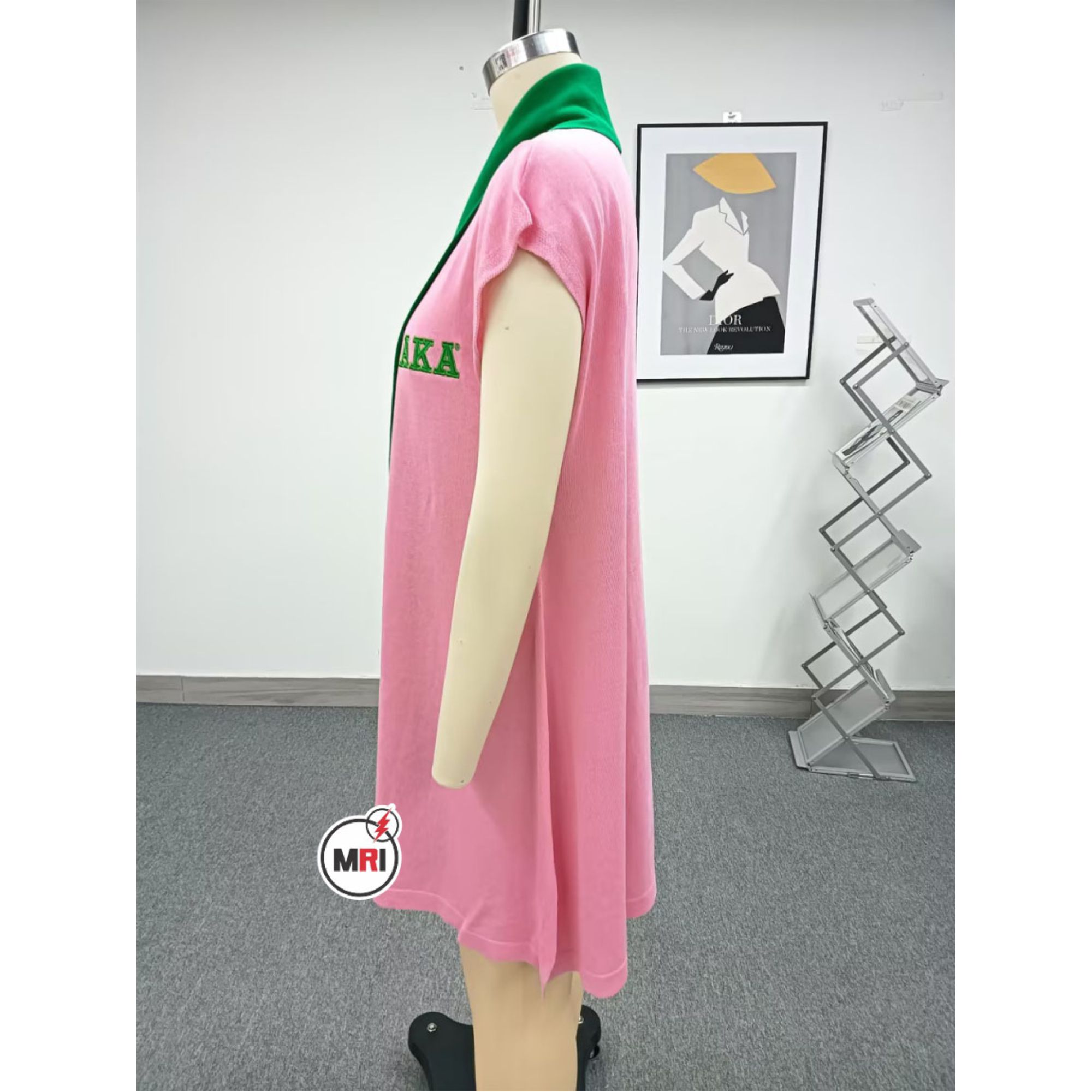 Alpha Kappa Alpha Knitted Cape Shawl - Image 5