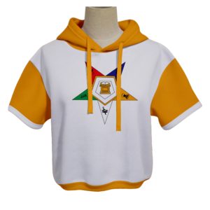Order Of The Eastern Star Crop Hoodie