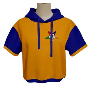 Order Of The Eastern Star Crop Hoodie