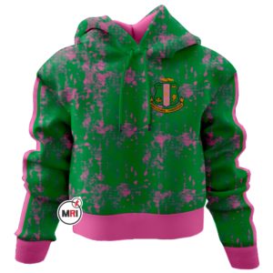 Alpha Kappa Alpha Crop Hoodie