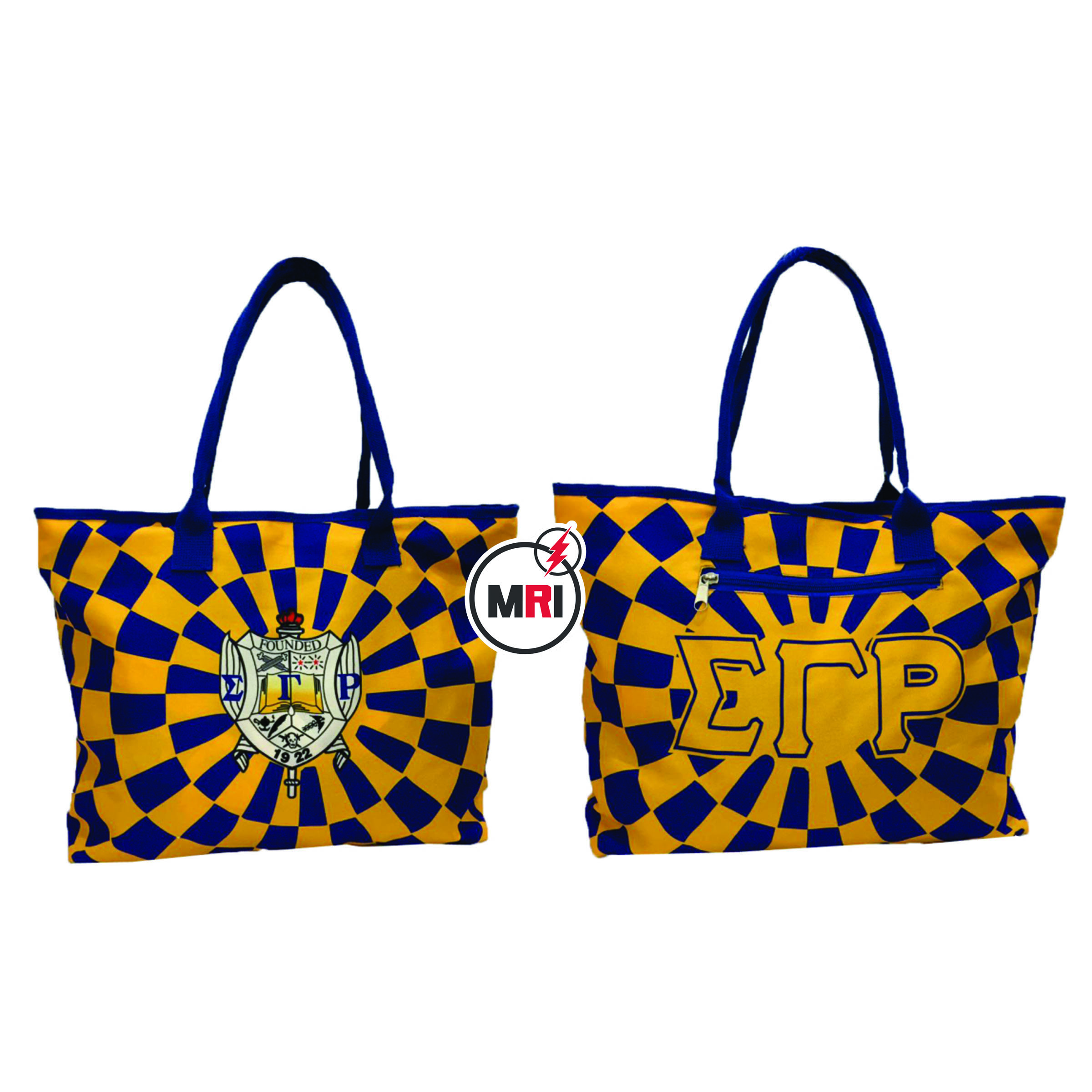 Sigma Gamma Rho Sublimation Tote Bag - Image 3