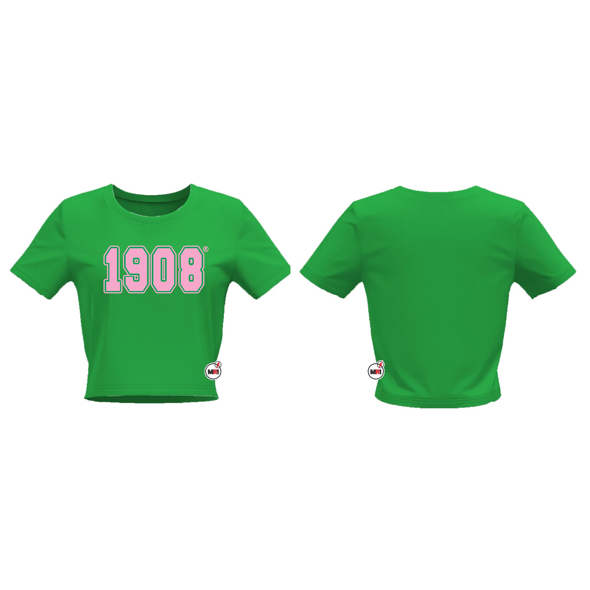 Alpha Kappa Alpha Crop T-Shirt