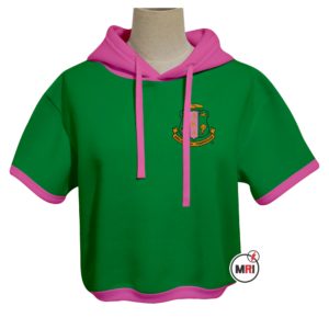Alpha Kappa Alpha Crop Hoodie