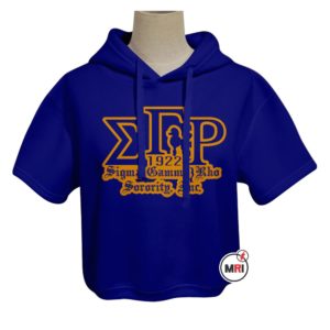 Sigma Gamma Rho Crop Hoodie