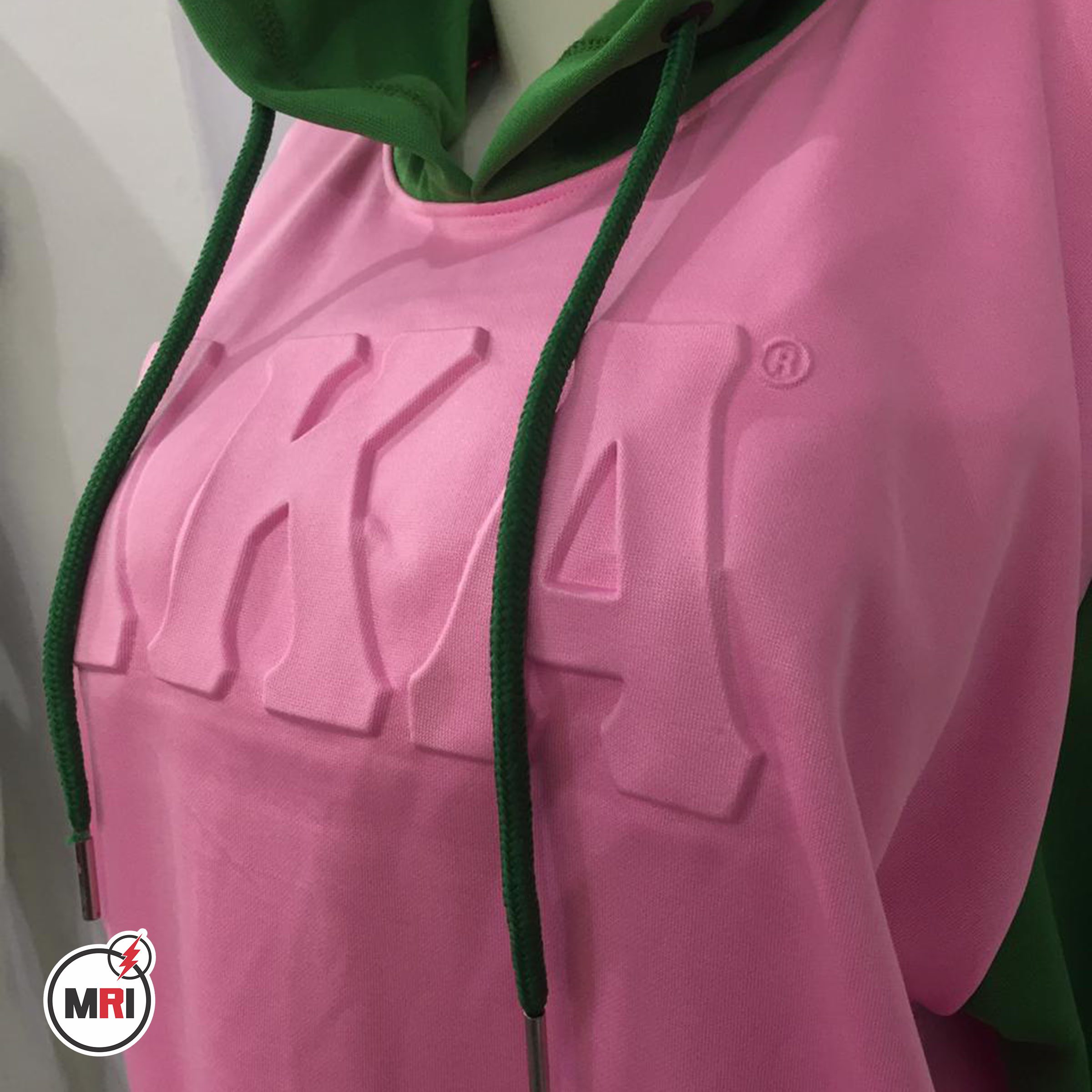 Alpha Kappa Alpha Embossed Hoodie - Image 3