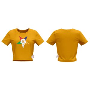 Order Of The Eastern Star Crop T-Shirt