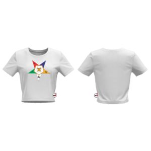 Order Of The Eastern Star Crop T-Shirt