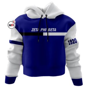 Zeta Phi Beta Crop Hoodie