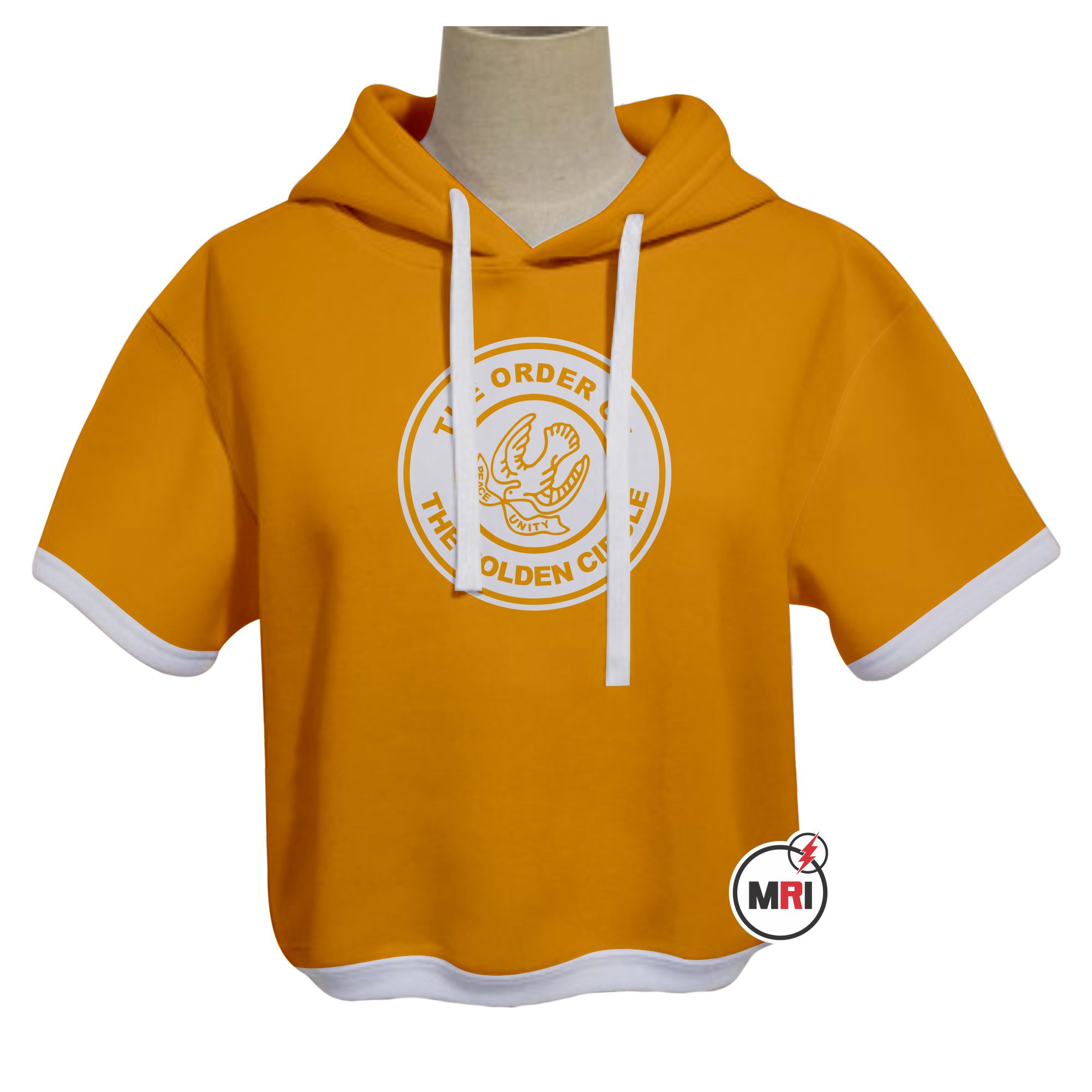 The Order Of The Golden Circle Crop Hoodie