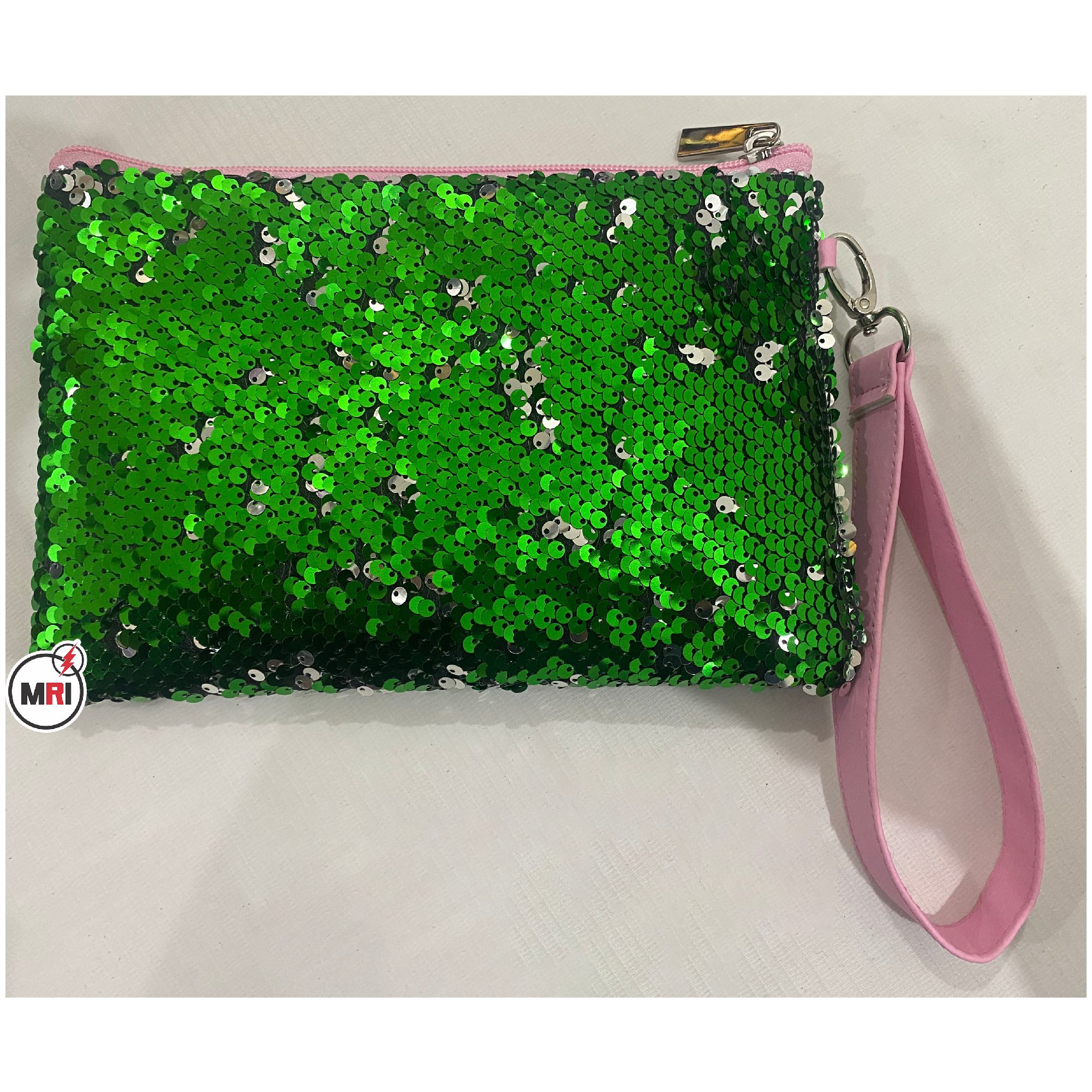 Alpha Kappa Alpha Sequin Hand Wristlet - Image 7