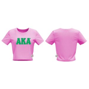 Alpha Kappa Alpha Crop T-Shirt