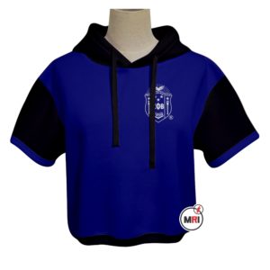 Zeta Phi Beta Crop Hoodie