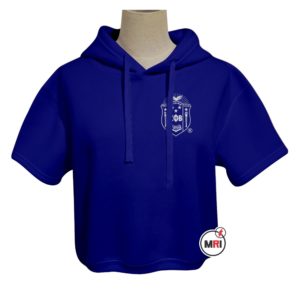 Zeta Phi Beta Crop Hoodie