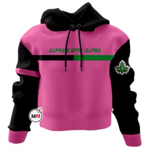 Alpha Kappa Alpha Crop Hoodie