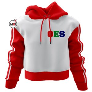 Order Of The Eastern Star Crop Hoodie