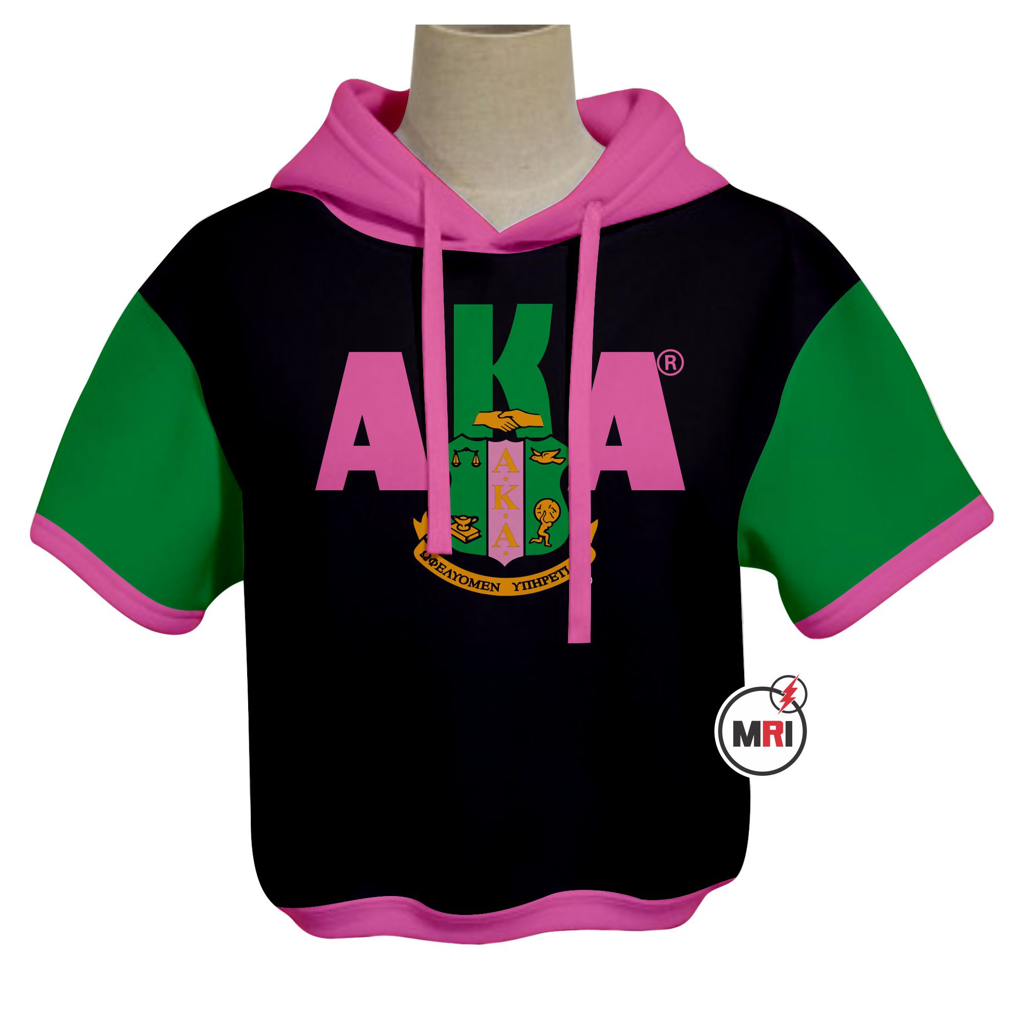 Alpha Kappa Alpha Crop Hoodie