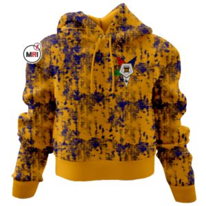 Order Of The Eastern Star Crop Hoodie