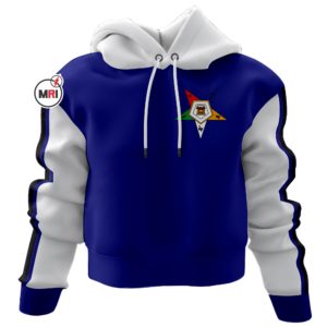 Order Of The Eastern Star Crop Hoodie