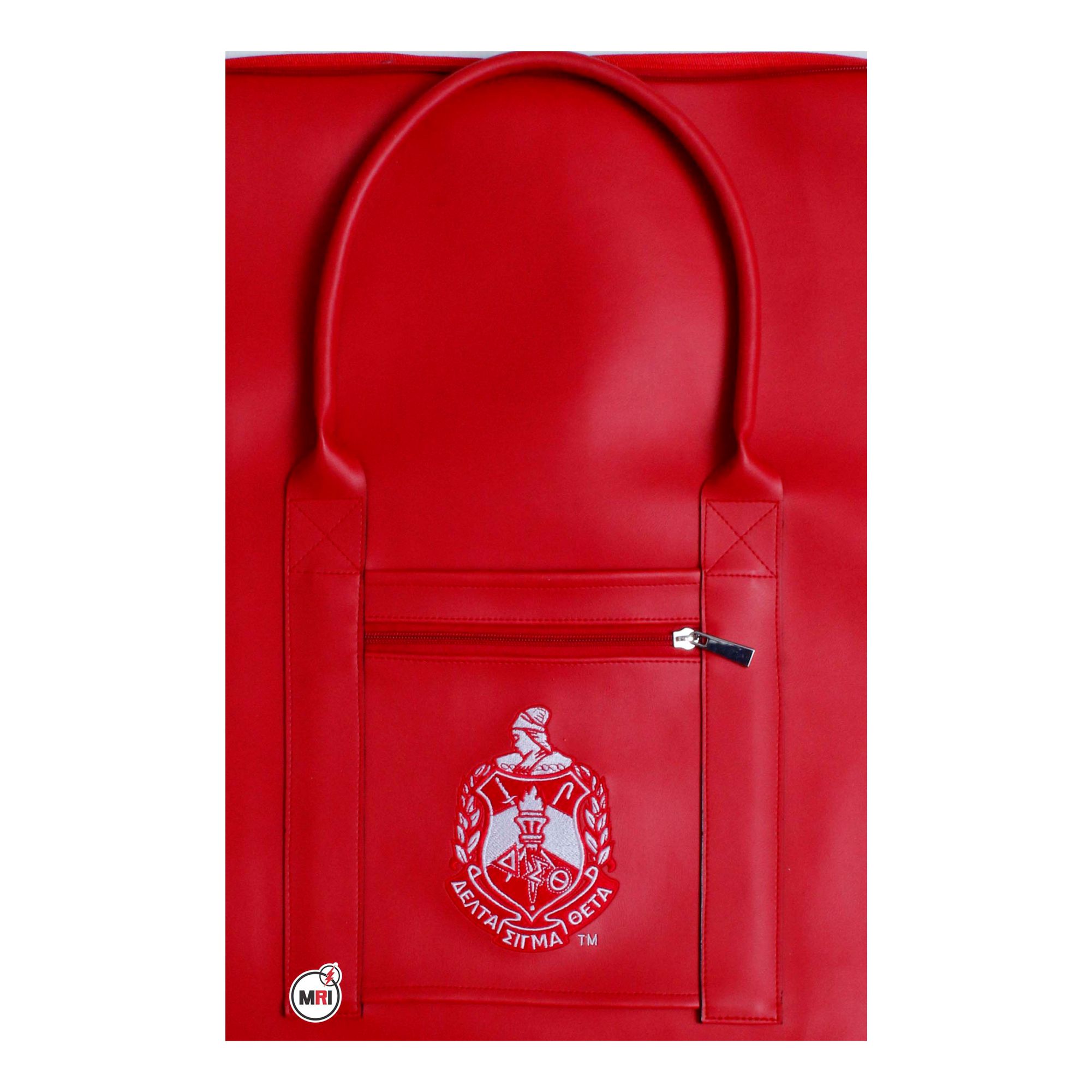 Delta Sigma Theta Garment Bag Convert Into Duffle Bag - Image 5