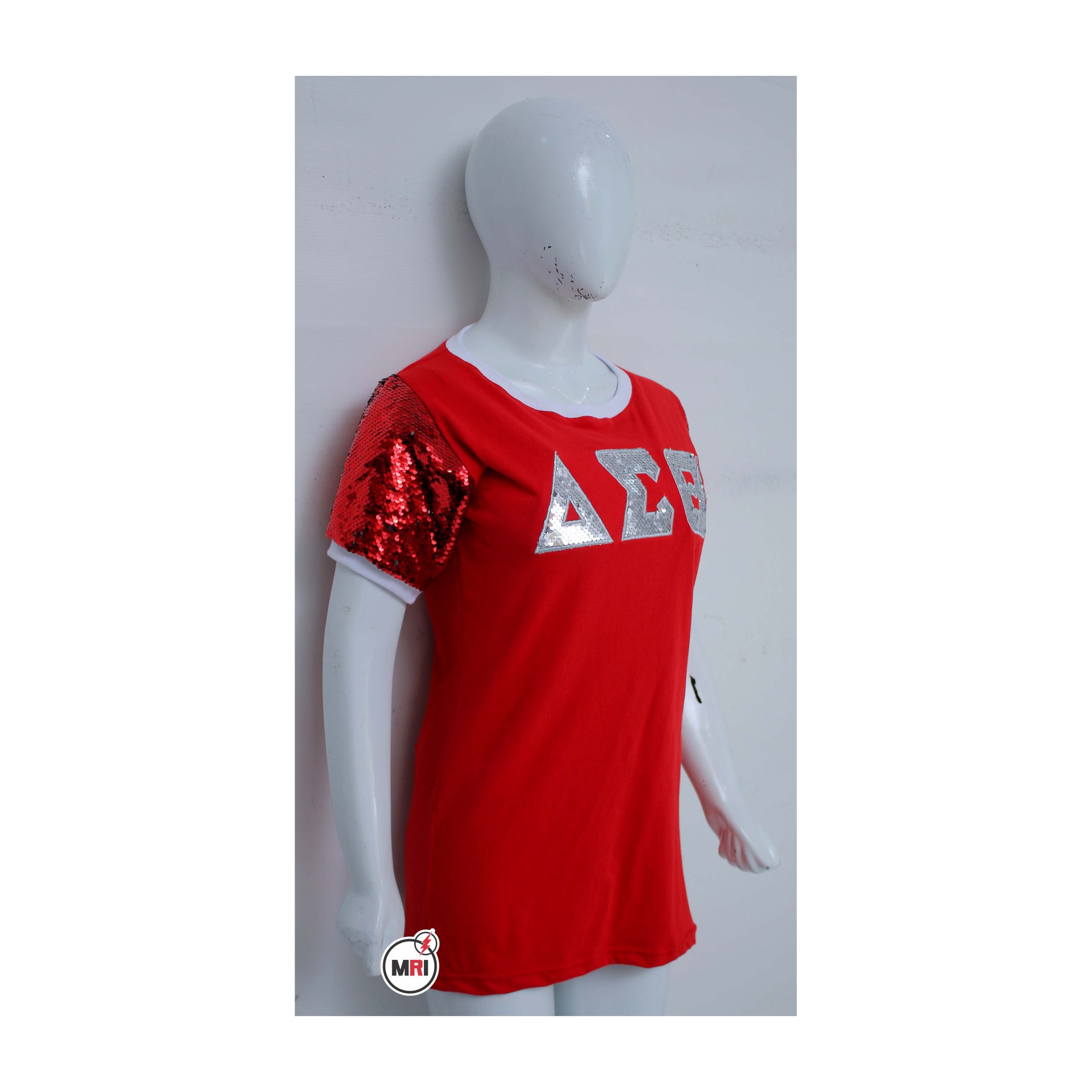 Delta Sigma Theta Sequin T-Shirt - Image 3