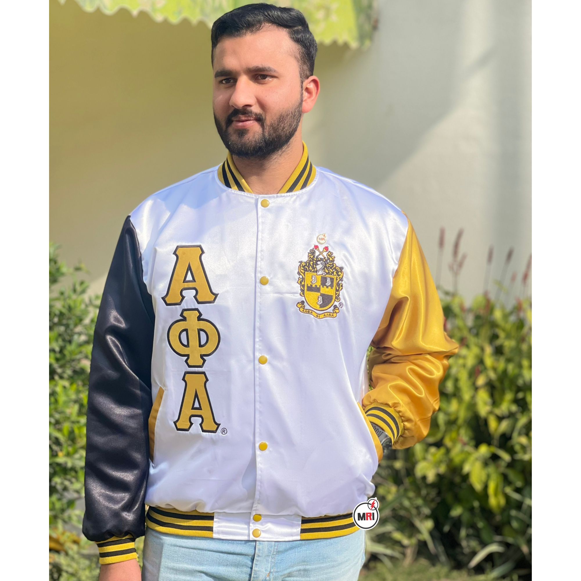 Alpha Phi Alpha Satin Jacket - Image 9