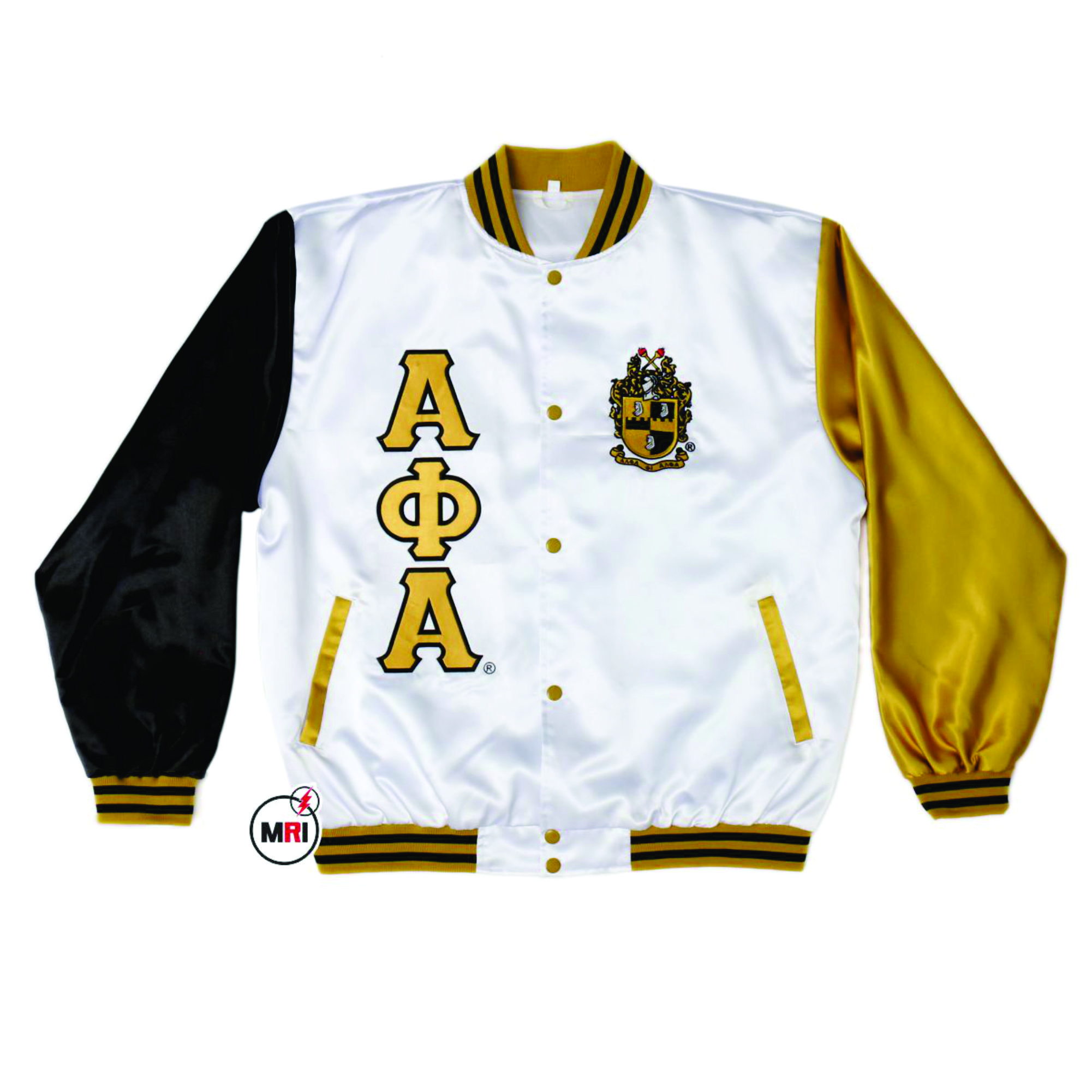 Alpha Phi Alpha Satin Jacket - Image 2