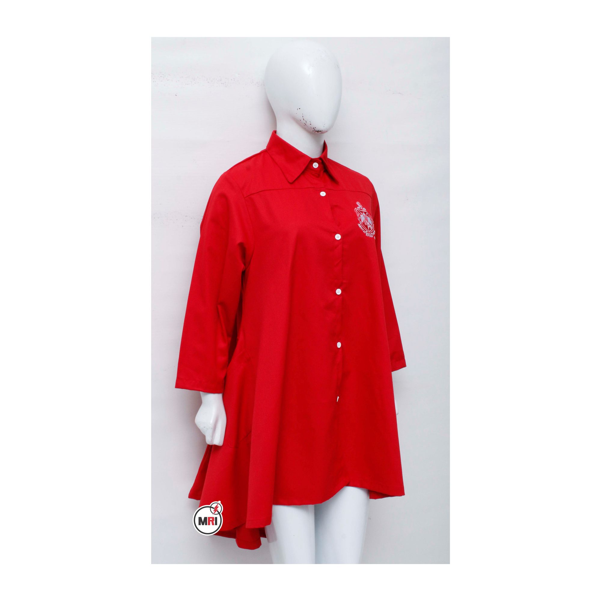 Delta Sigma Theta High Low Dress - Image 2