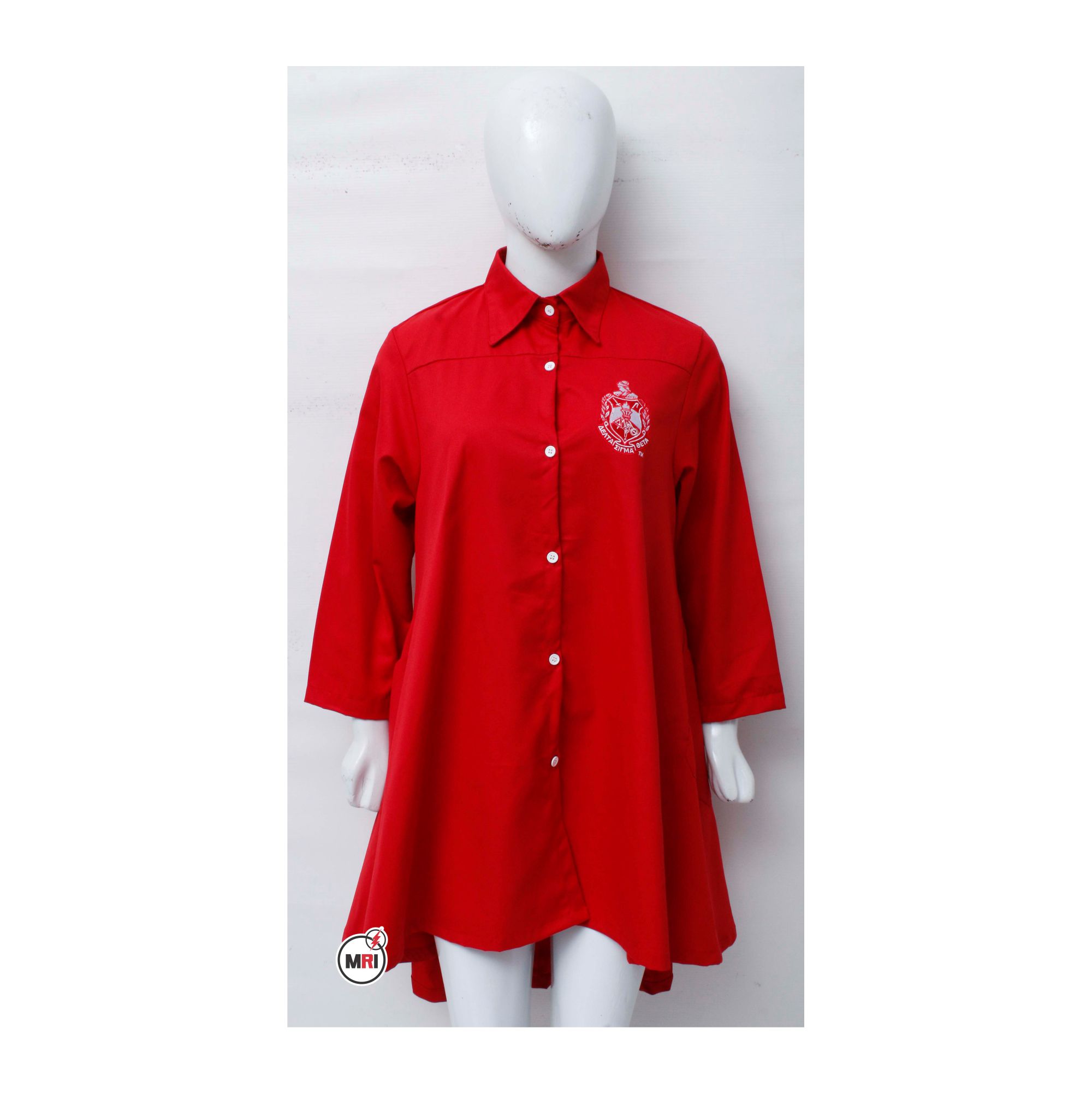 Delta Sigma Theta High Low Dress