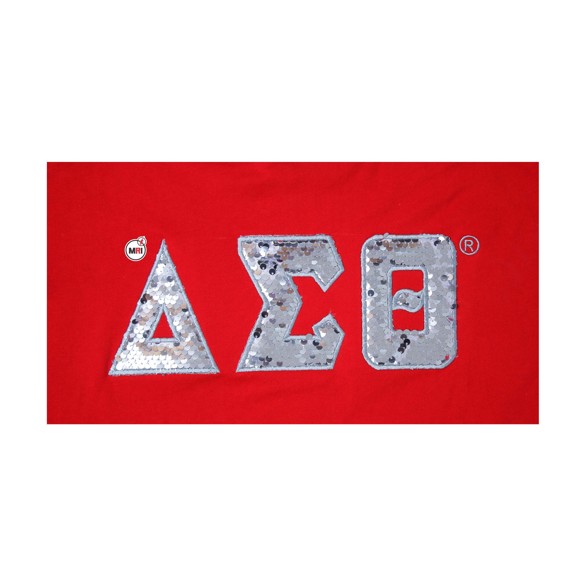 Delta Sigma Theta Sequin T-Shirt - Image 7