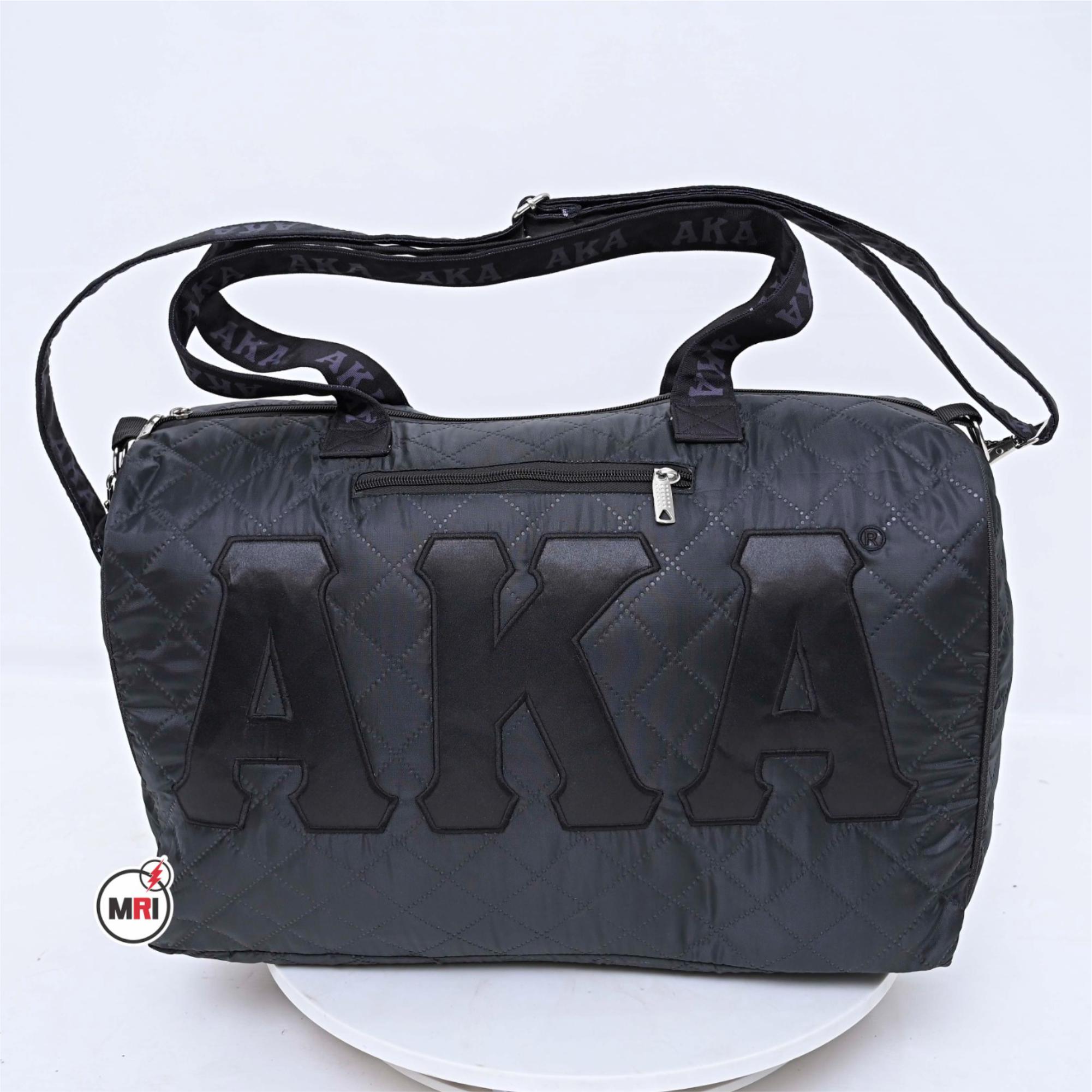 Alpha Kappa Alpha Quilted Duffle Bag