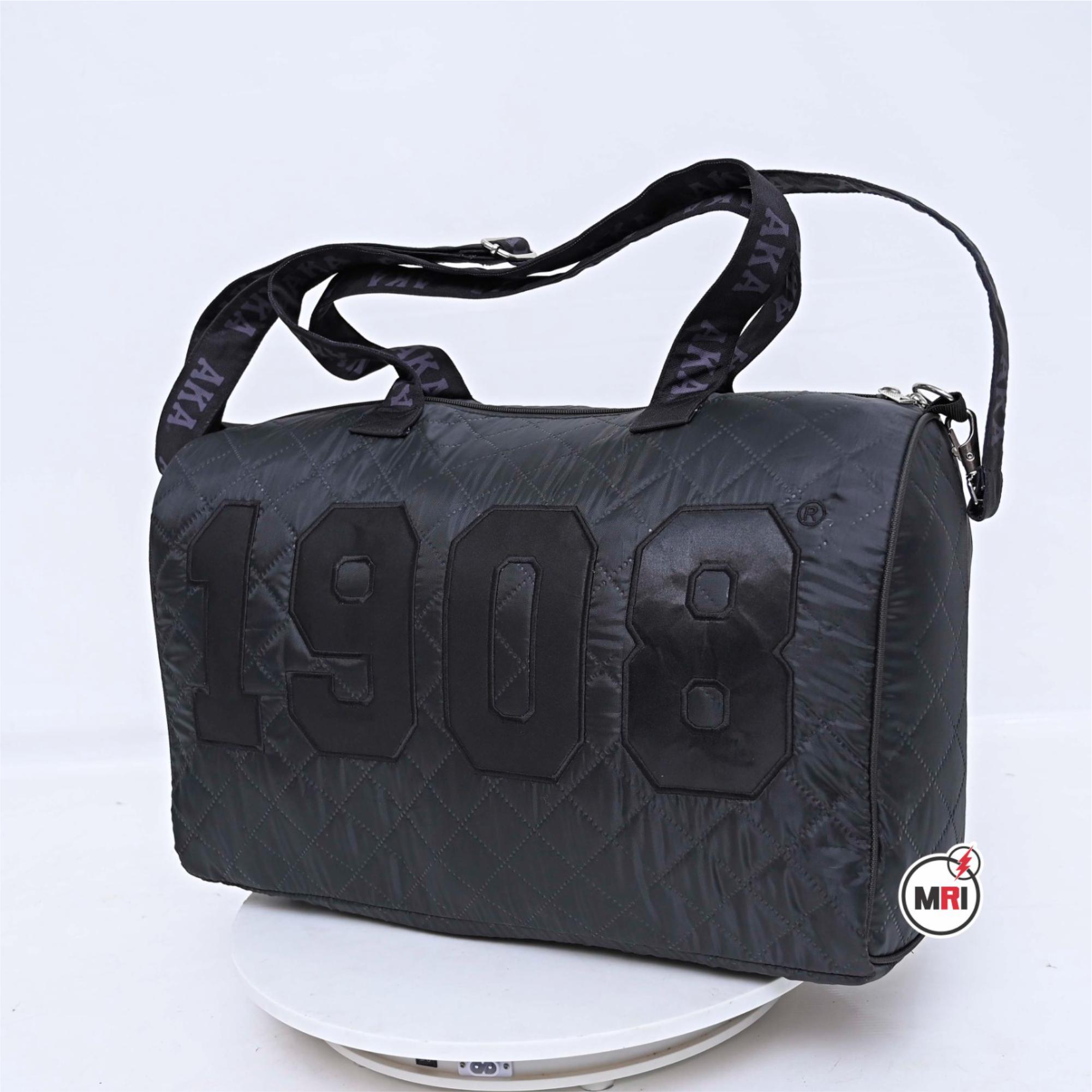 Alpha Kappa Alpha Quilted Duffle Bag - Image 2