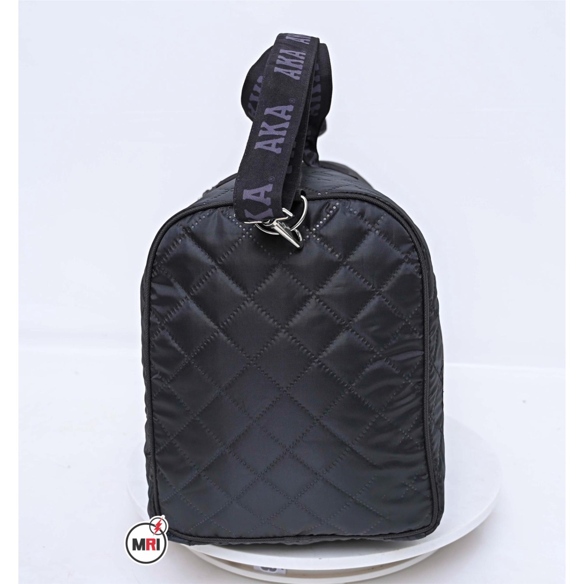 Alpha Kappa Alpha Quilted Duffle Bag - Image 4