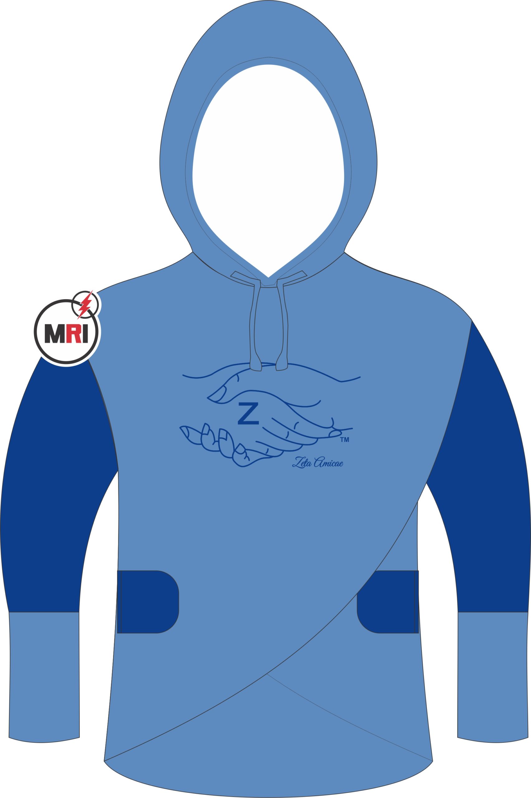 Zeta Amicae Cape Hoodie