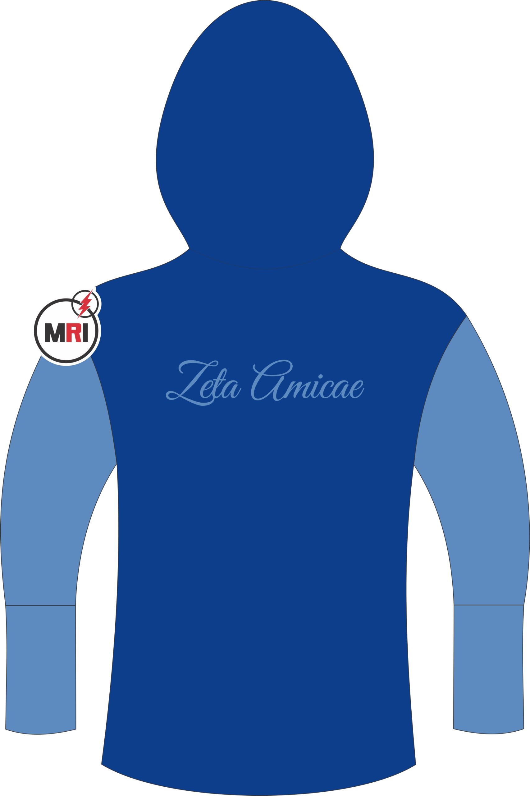 Zeta Amicae Cape Hoodie - Image 2
