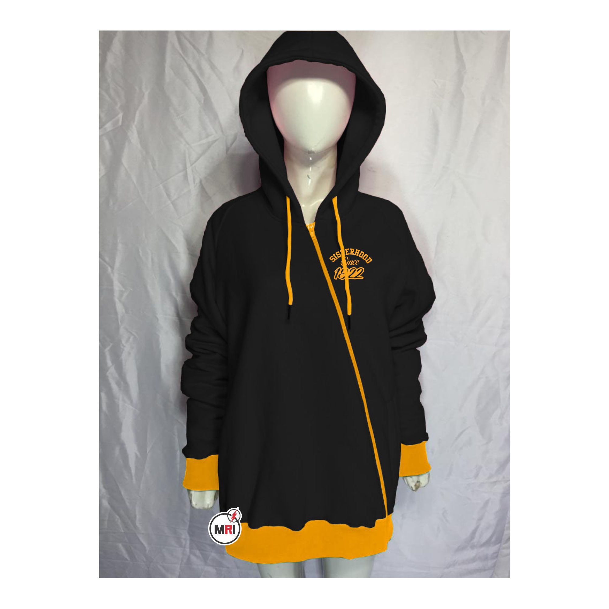 Sigma Gamma Rho Cross Zipper Style Hoodie