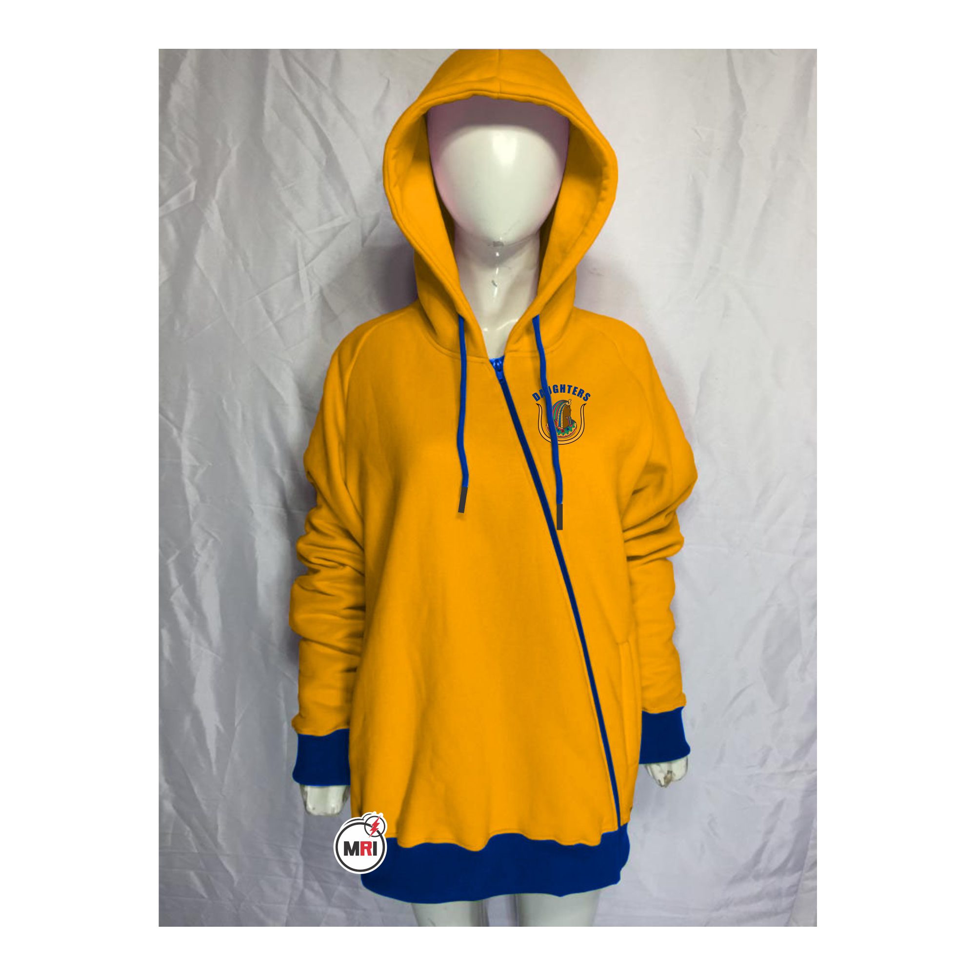Daughters of Isis Cross Zipper Style Hoodie