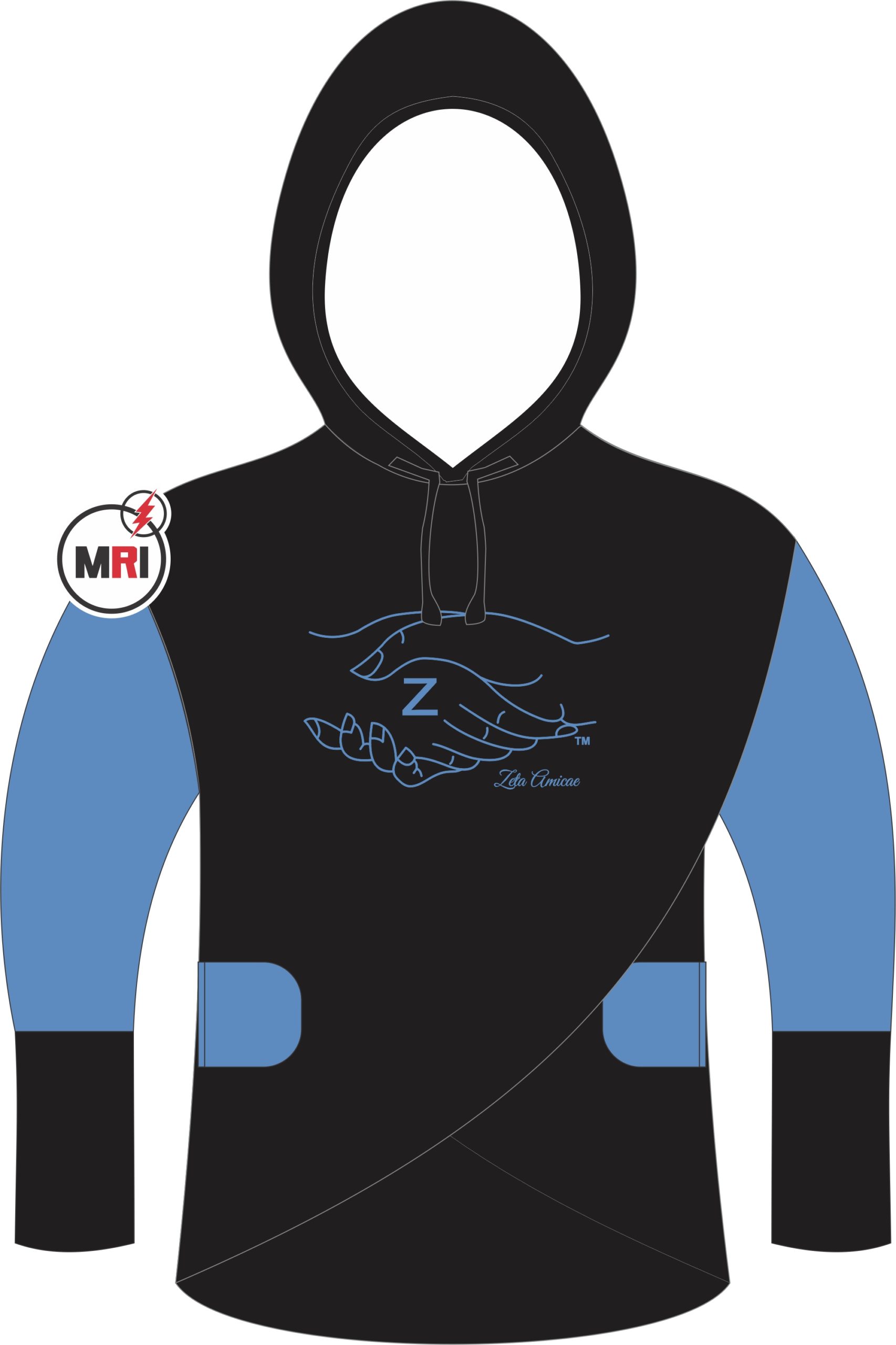 Zeta Amicae Cape Hoodie