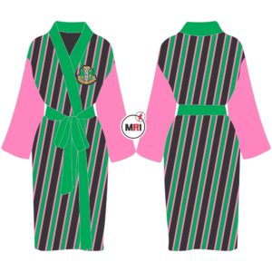 Alpha Kappa Alpha Satin Bath Robe