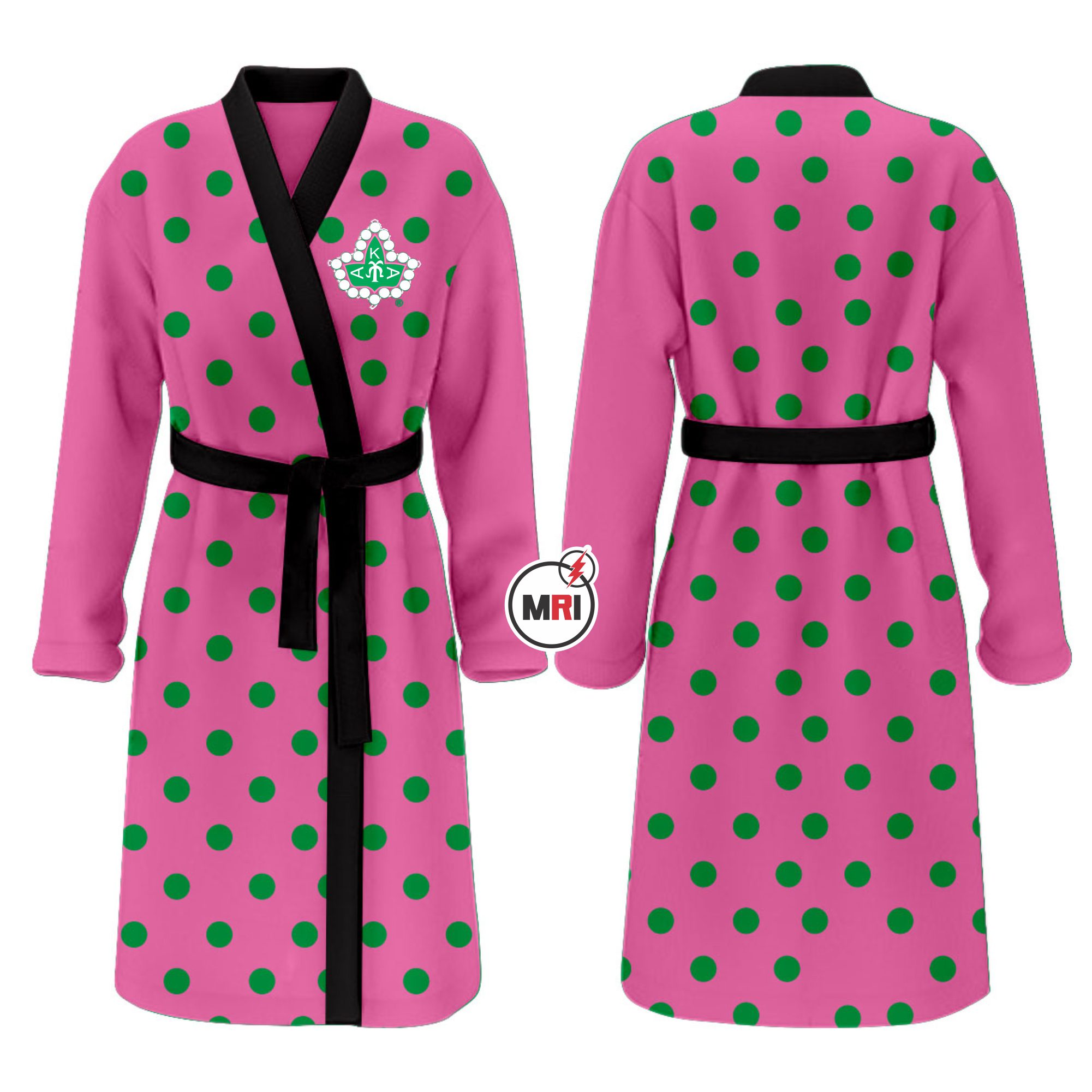 Alpha Kappa Alpha Satin Bath Robe