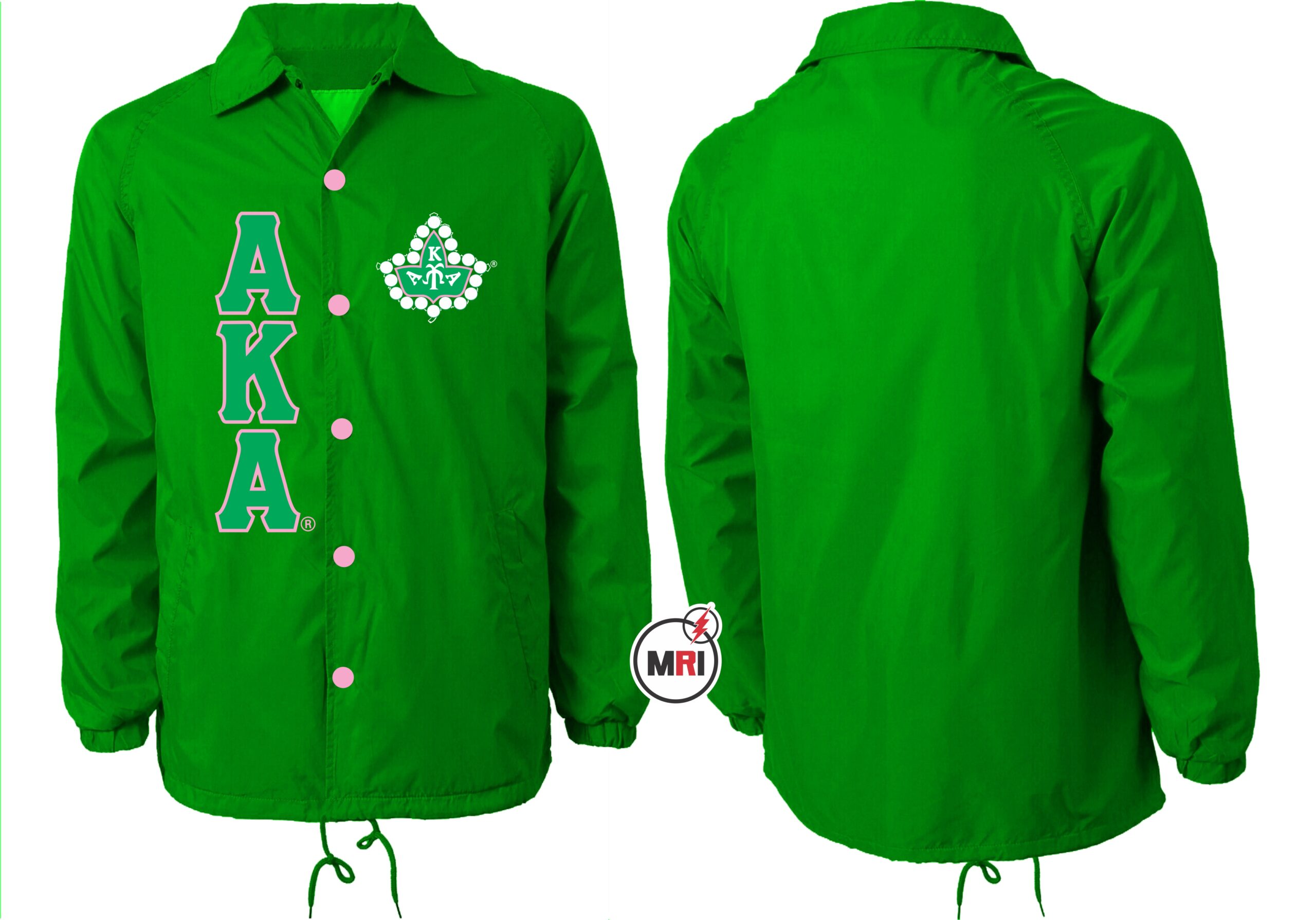Alpha Kappa Alpha Coaches Jackets | AKA Lined Jacket