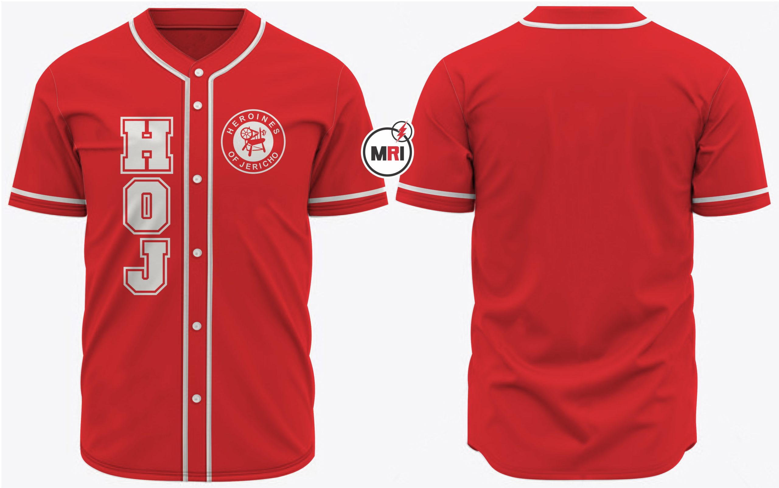 Heroines of Jericho Baseball Jersey