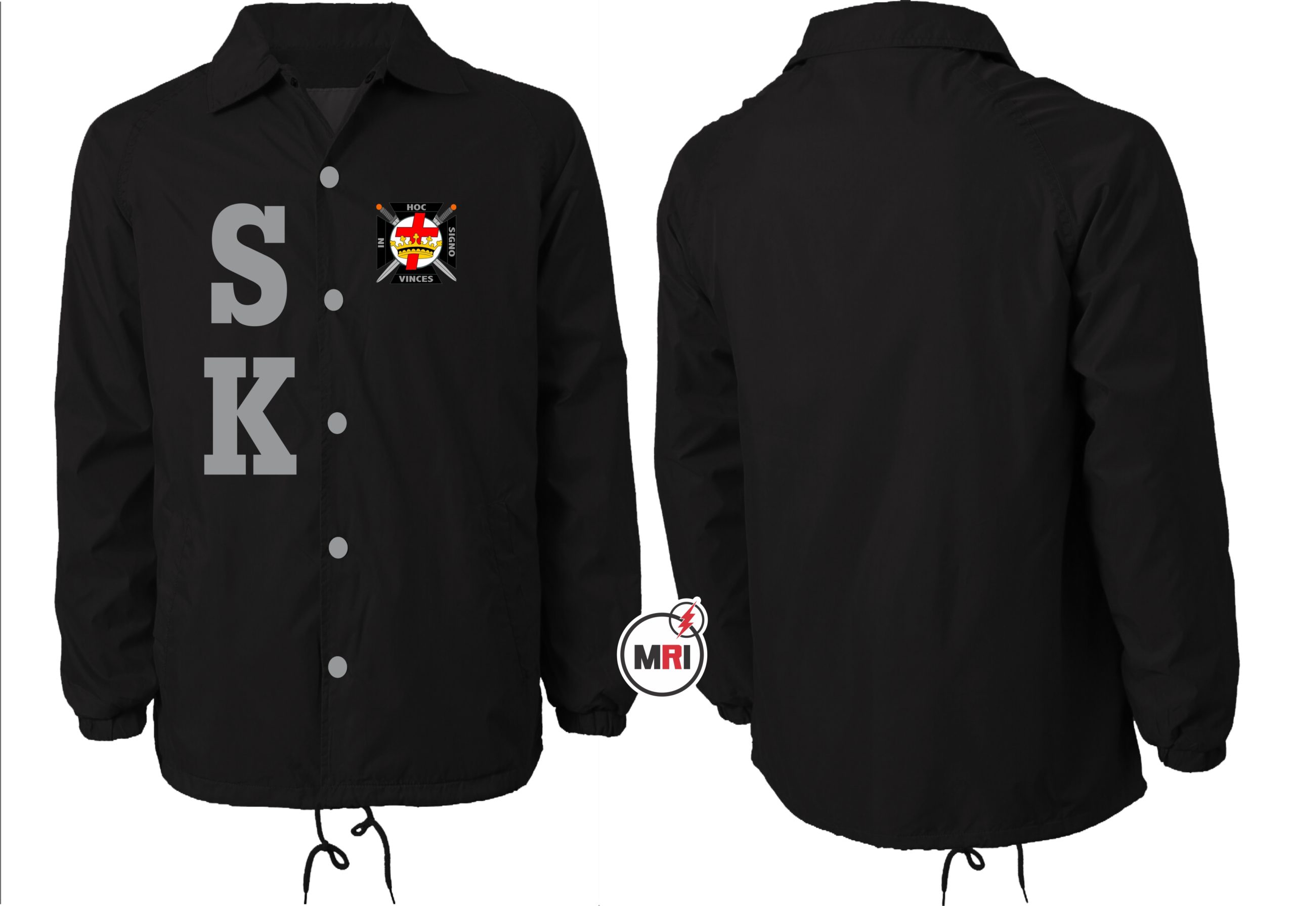 Knights Templar Coaches Jackets |KT Lined Jacket
