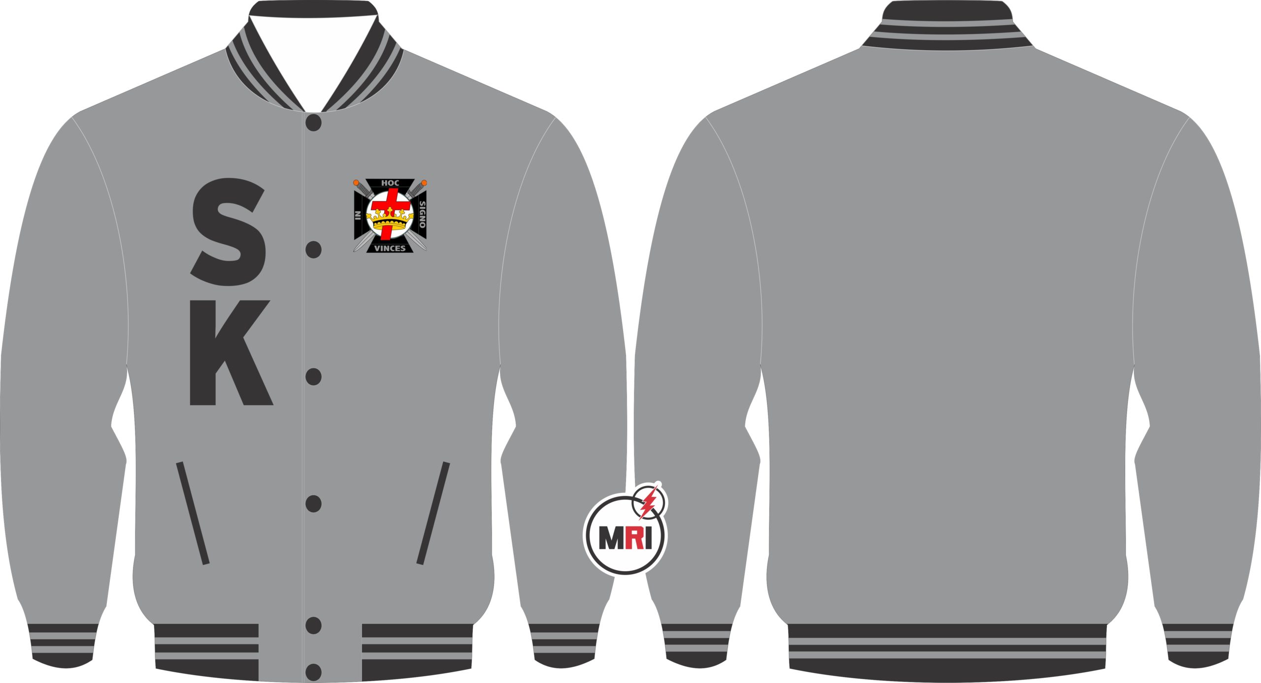 Knights Templar Satin Jacket